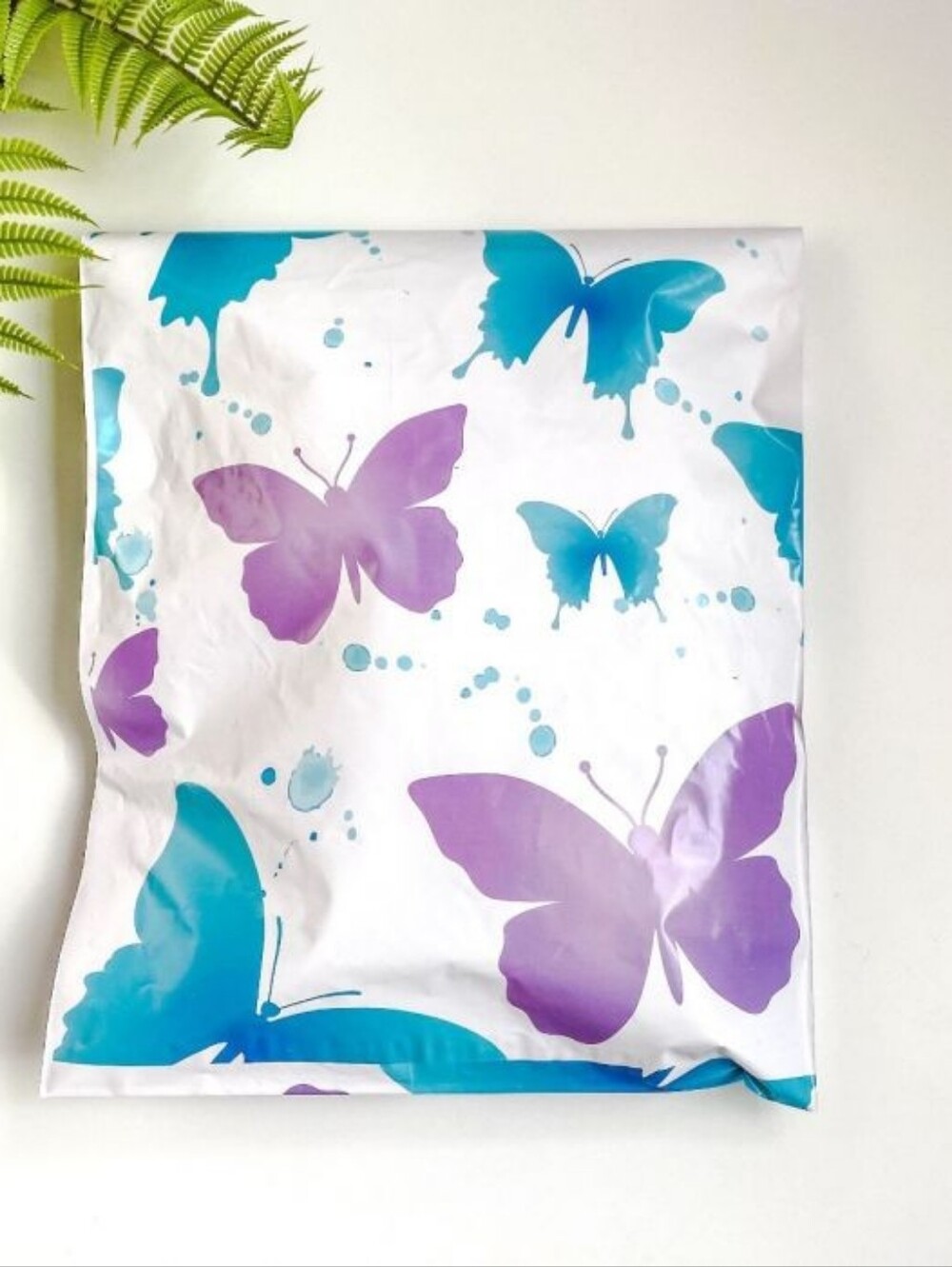 (100)PolyMailers Butterfly Print 10 x 13 Polymailer